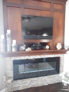 Upstairs Fireplace