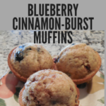 blueberry cinnamon-burst muffins