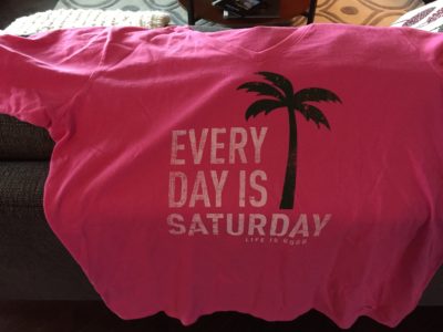 every day is saturday