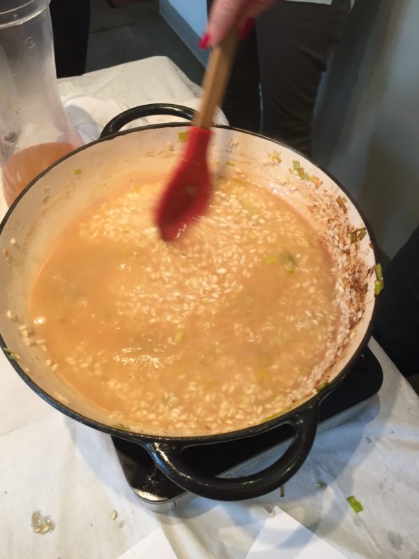 Risotto Stirring