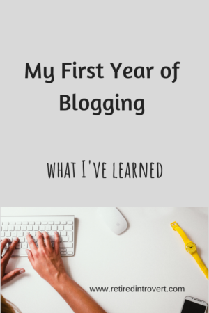 first year blogging