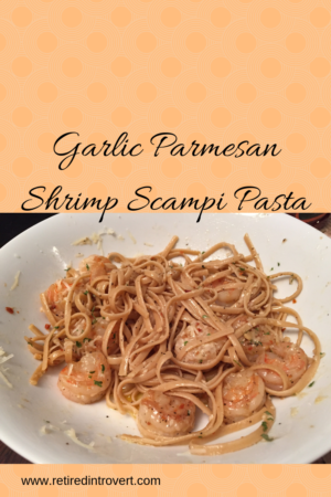 garlic parmesan shrimp scampi pasta