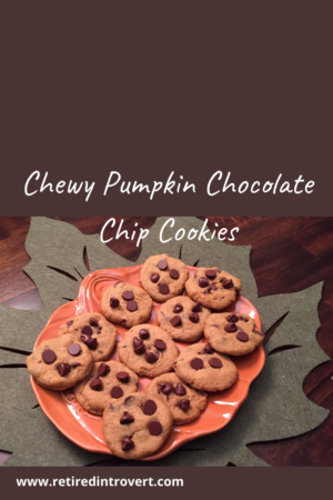 Pumpkin chocolate chip cookies