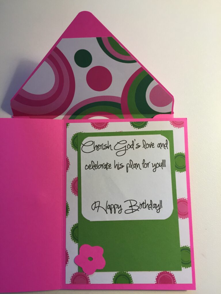 Birthday Card - inside