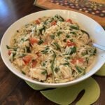 Skillet Shrimp Scampi with Orzo